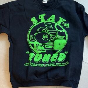 Online ceramics print  2019 John Mayer stay tuned black Gildan sweatshirt